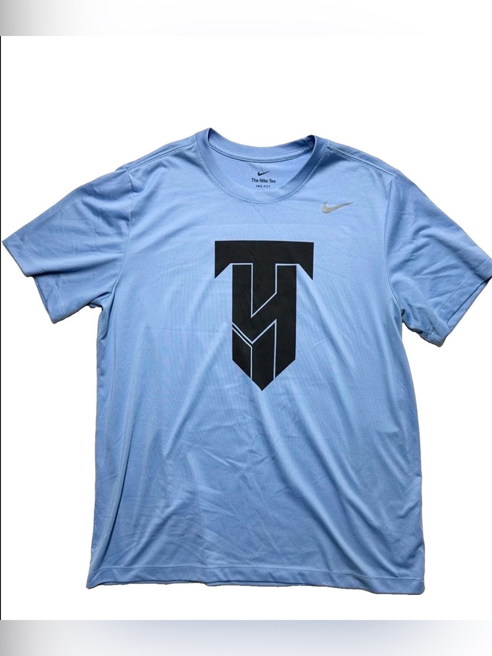 Nike Dri-FIT Men’s Large Training Division Graphic Tee Light Blue